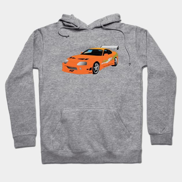 FF Supra MK IV Hoodie by kindacoolbutnotreally